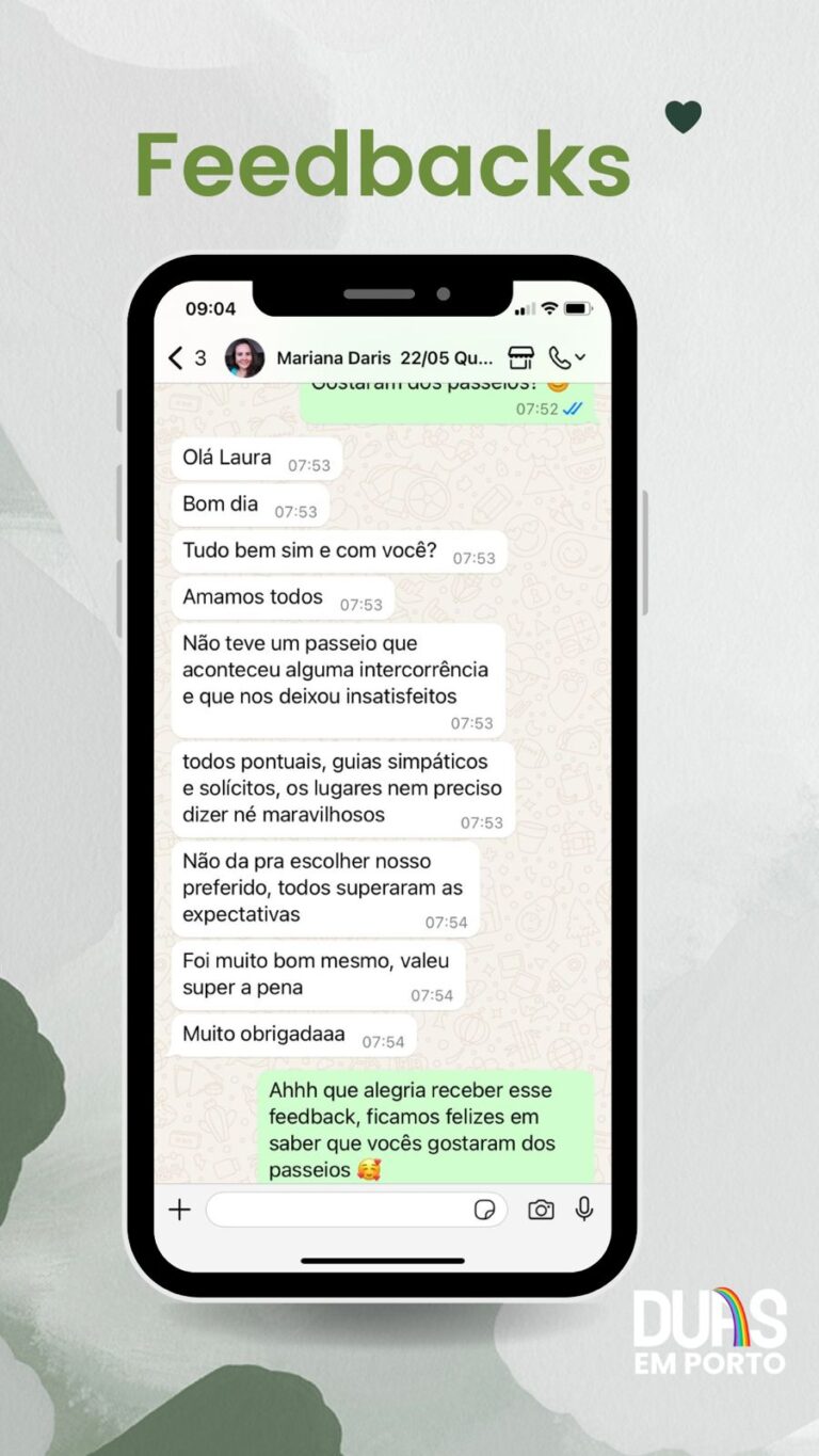 feedback de passeios duas em porto seguro