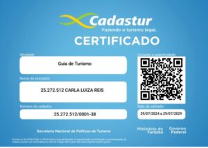 certificado cadastur