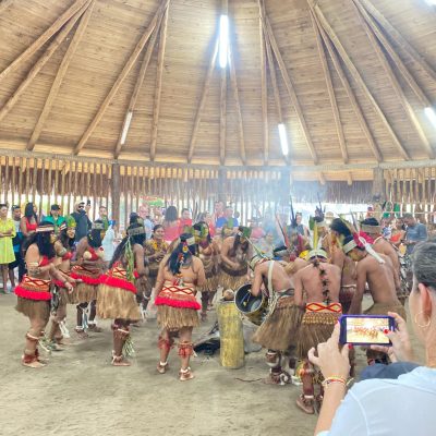 Passeio de Coroa Vermelha aldeia txagru mirawe