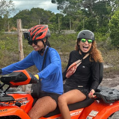 passeio quadriciclo porto seguro bahia rota da aldeia