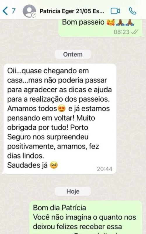depoimentos roteiro porto seguro 1