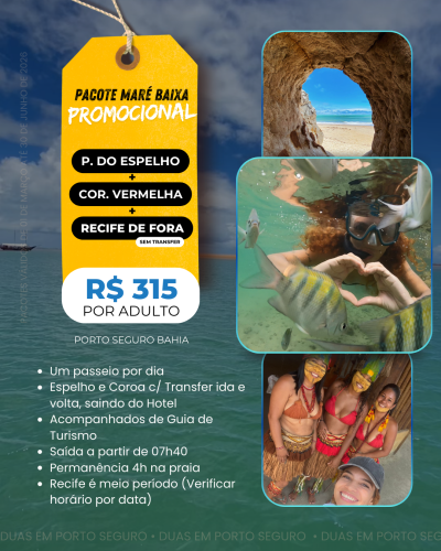 passeios em Porto Seguro desconto 315