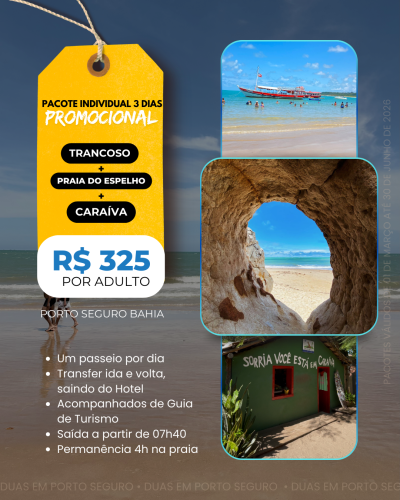 passeios em Porto Seguro desconto 325